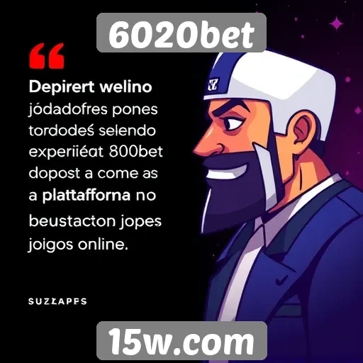 Opinião de jogadores sobre a experiência no 6020bet